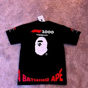Bape x formula 1 T-shirt